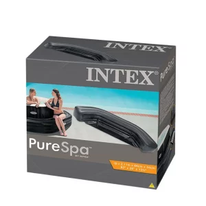 Intex Purespa Inflatable Bench 211 X 66 X 34 cm Black/211 X 66 X 34 cm/Black