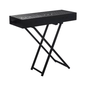 Shallow Portable BBQ Grill with Blower (25 x 80 CM) 2058