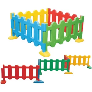 Hexiang Kids Plastic Fence Baby Gate for Kids 4pcs N23580364A