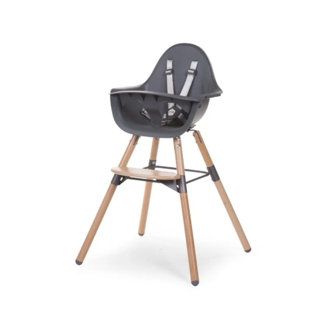 ChildHome Evolu 2 Chair 2-in-1 + Bumper CHEVOCHNA
