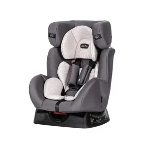 Secure your little one from newborn to toddlerhood with the Evenflo Baby Duran Car Seat. This convertible car seat packs safety and comfort into one, all at the lowest price in the UAE. From Snuggle to Stride: Duran transitions seamlessly from rear-facing infant seat to forward-facing harness for big kids, accommodating your growing bundle from 0 to 25 kilograms. Budget-friendly flexibility? Yes, please! Safety First: Duran delivers peace of mind with its innovative Air Protect system, providing exceptional side-impact protection for tiny heads and bodies. Top-notch security at a budget-friendly price? You got it! Plush Comfort: Keep your little explorer cozy with the removable plush infant insert and soft, breathable fabrics. Duran cradles your munchkin in comfort, mile after mile. Happy rides on a happy budget? That's the Duran way! Easy Breezy Adjustments: Say goodbye to car seat struggles. Duran's adjustable base and multi-position recline let you find the perfect fit for every nap and adventure. Effortless comfort, budget-friendly convenience? Check and check! Clean & Tidy: Life with little ones can be messy. That's why Duran's seat cover is easily removable and machine-washable, keeping your car looking spick and span, even on the tightest budget. Easy clean-up, easy on your wallet? Duran wins again! Duran, the budget-savvy choice for growing adventurers. Secure your little one's journey today, at the lowest price in the UAE!