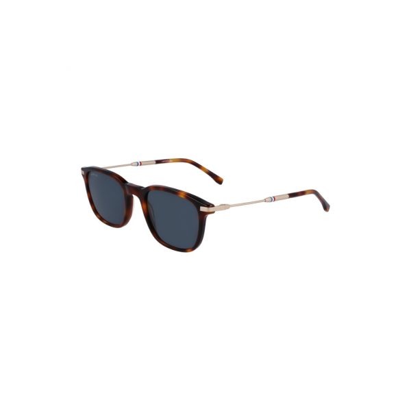 Lacoste L992S 240 Dark Havana Acetate Rectangle Men Sunglasses